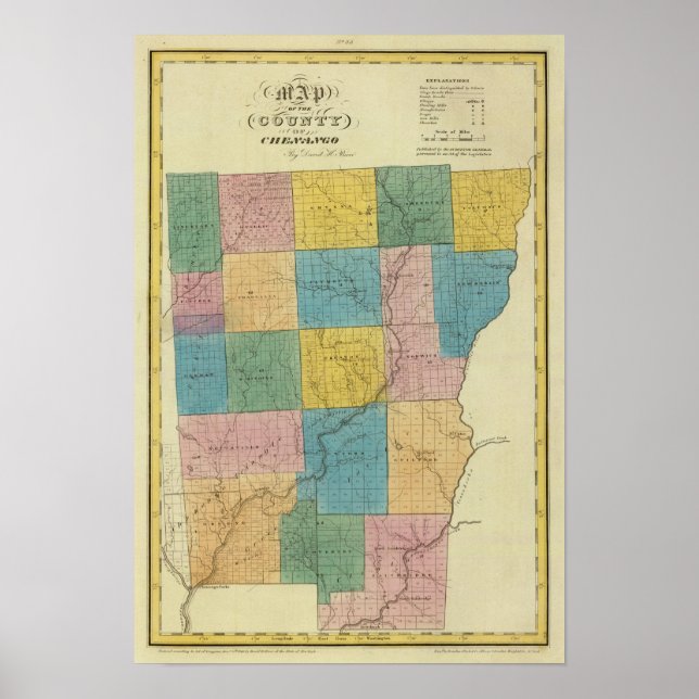 Pôster Chenango County (Frente)