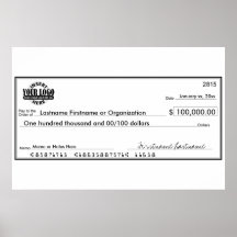 Cheque em Branco para Sorteios e Premiações
