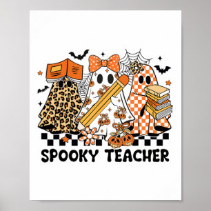 Poster Cher De Professora De Ensino De Ensino De Fantasma