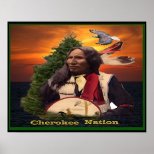 poster Cherokee Indian