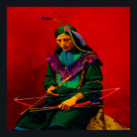 Poster Cherokee Native American Pop Art<br><div class="desc">Os Cherokee foram um indígenas nativo americano para os Estados Unidos sudoeste.</div>