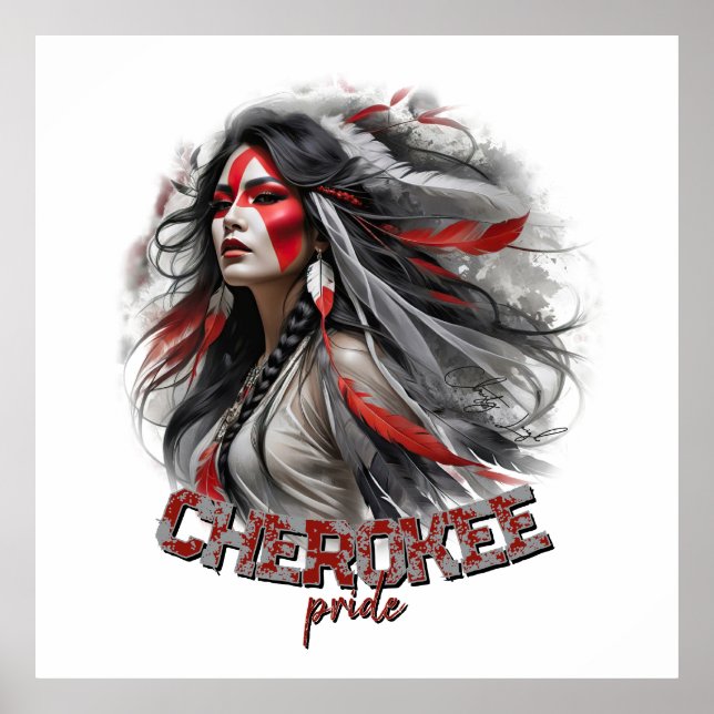 Poster Cherokee Pride (Frente)