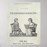 Cherokee Primer, 1845 (gravura)