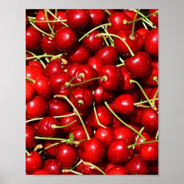 Poster Cherries Red (Frente)