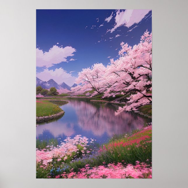 Poster Cherry Blossom Bliss (Frente)