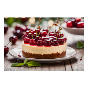 Pôster Cherry Cheesecake