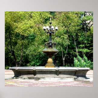 Pôster Cherry Hill Fountain