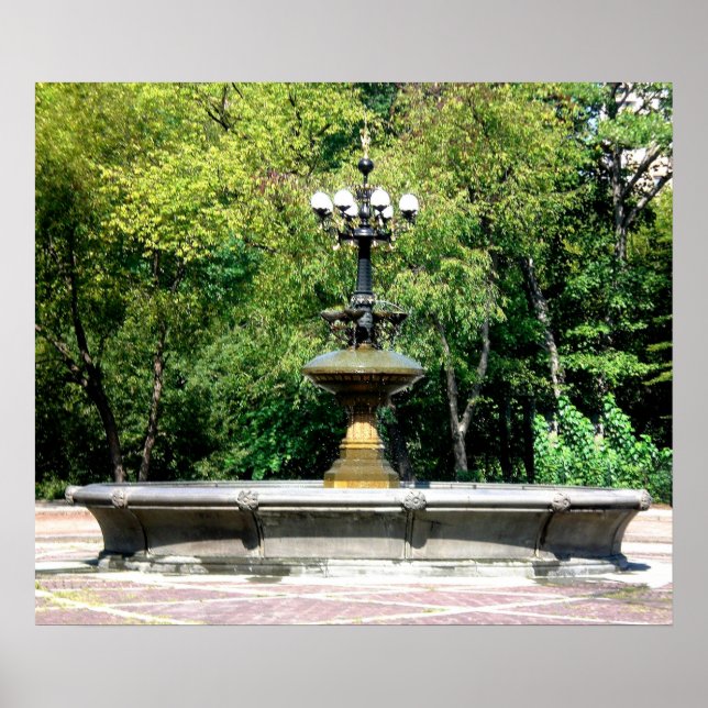 Pôster Cherry Hill Fountain (Frente)