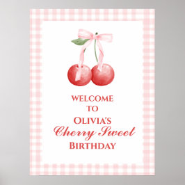 Poster Cherry Sweet Strawberry Arco Rosa
