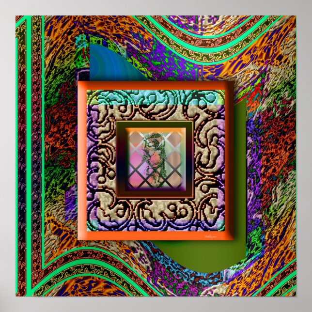Poster Cherub Angel Window (Frente)