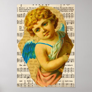 Pôster Cherub Collage
