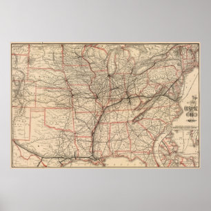 Poster Chesapeake and Ohio Railway