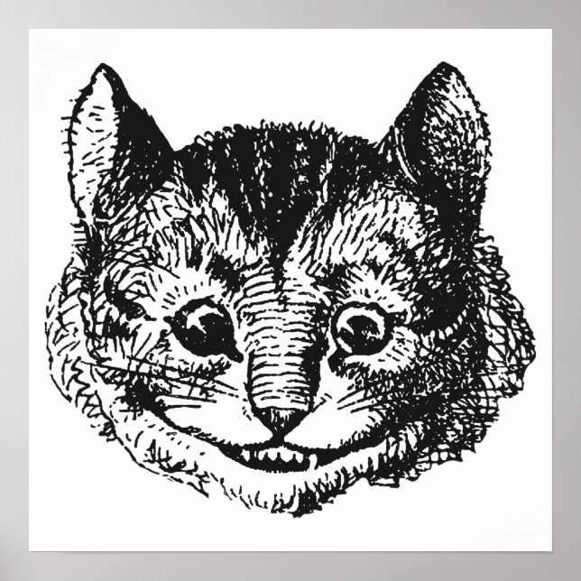 Poster Cheshire Cat (Frente)