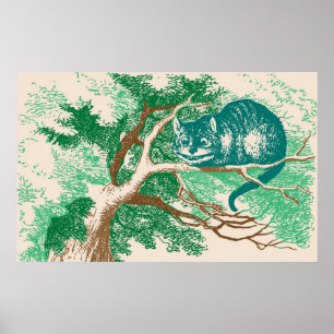 Pôster Cheshire Cat Color
