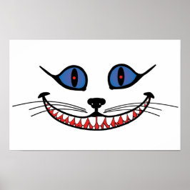 Poster Cheshire Cat Smile
