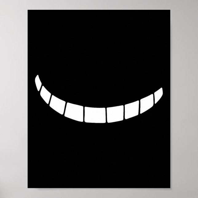 Poster Cheshire Grinning Sorrindo Alice No País das Marav (Frente)