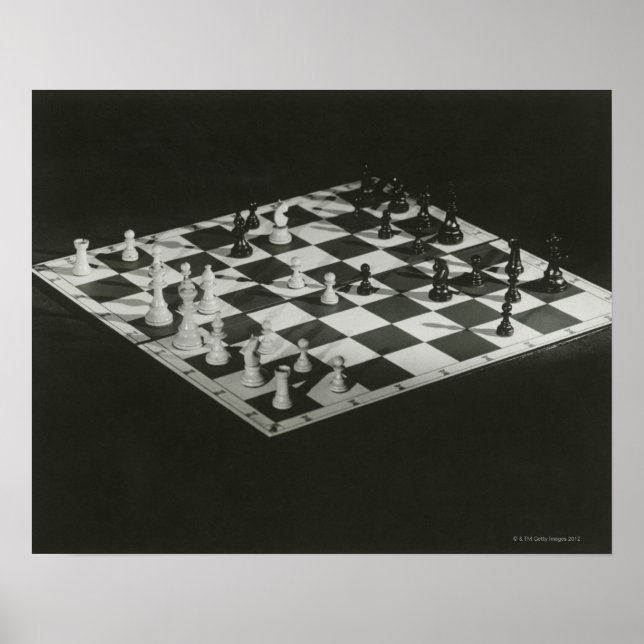 Pôster Chess Board (Frente)