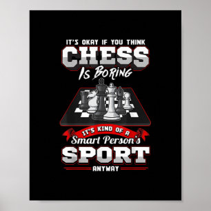 Poster Chess Funny cita Ditos Humorísticos