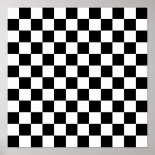 Poster Chess Pattern
