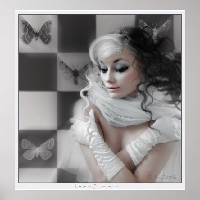 Pôster Chess Queen (Frente)