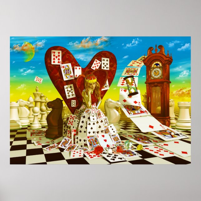 Pôster Chess Queen (Frente)