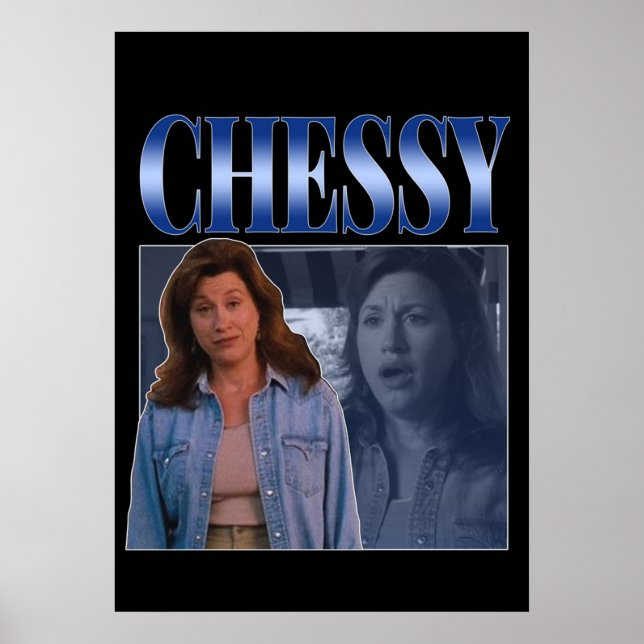 Poster Chessy Parent Trap 90s inspirou a homenagem à Vint (Frente)