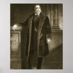 Pôster Chester A. Arthur, 2ø presidente da rua unida