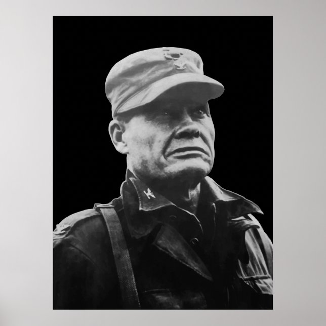 Pôster Chesty Puller - Herói da Guerra (Frente)