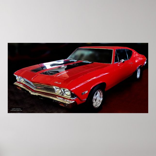 poster CHEVELLE 427 1968 (Frente)