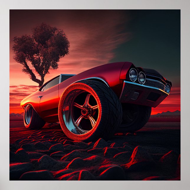 Poster chevelle 71 (Frente)