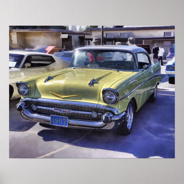 PÔSTER CHEVROLET 1957 (Frente)