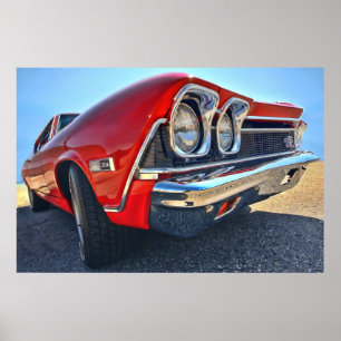 Pôster Chevrolet 1968 Chevelle SS 396