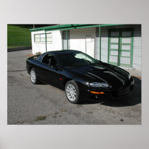 Poster Chevrolet Camaro 2001 Z28 SS