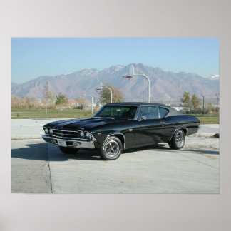 Poster Chevrolet Chevelle SS 1969