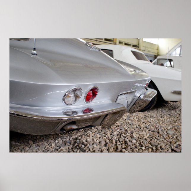 Pôster Chevrolet Corvette (Frente)