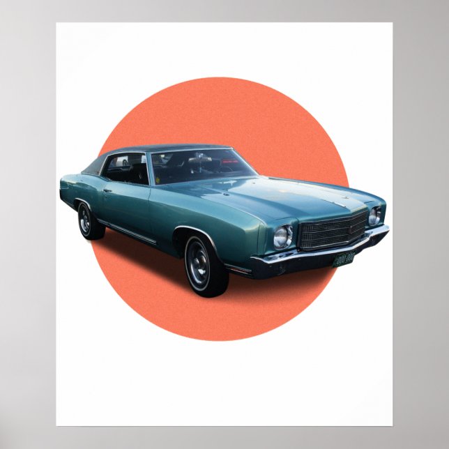 Poster Chevrolet Monte Carlo (Frente)