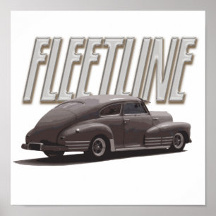Poster Chevy 1947 Fleetline