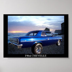 Pôster Chevy 1964 Chevelle
