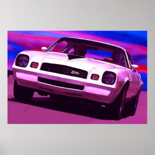 Pôster Chevy 1978 Camaro Z28