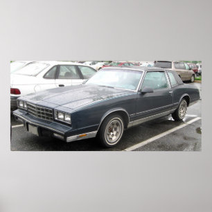 Pôster Chevy 1982 Monte - Carlo