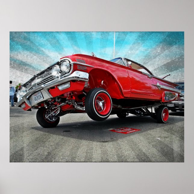 poster Chevy Impala Lowrider 1960 (Frente)