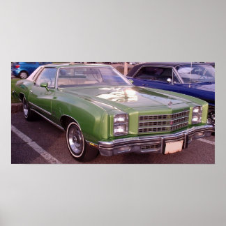 poster Chevy Monte Carlo, 1976