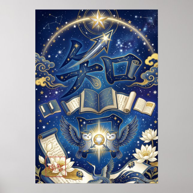 Poster Chi: Wisdom & Harmony Art260050010 (Frente)