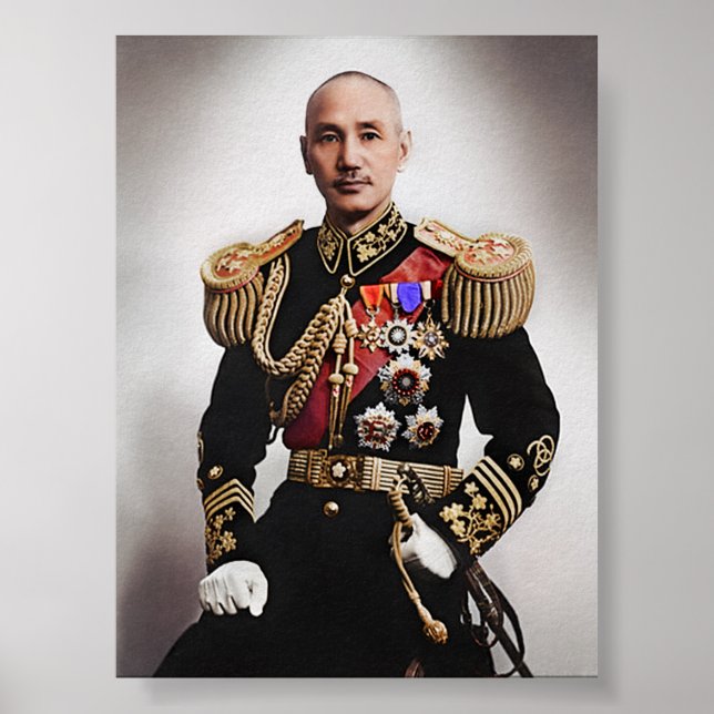 Poster Chiang Kai-shek (Frente)