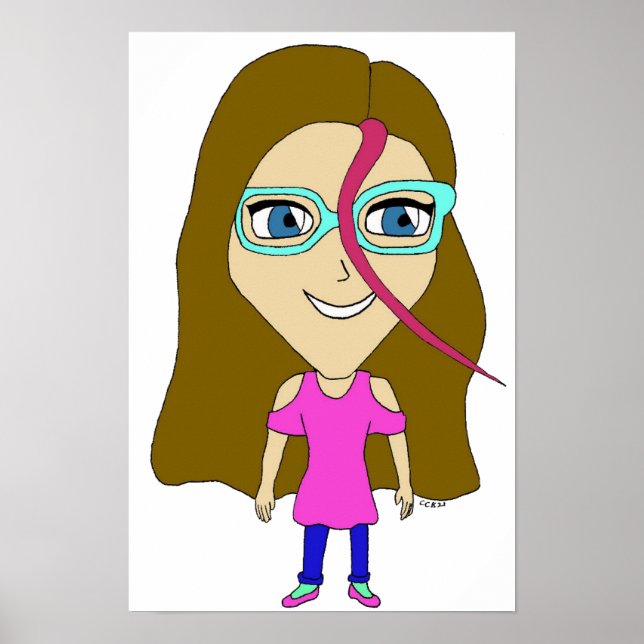 Poster chibi  (Frente)