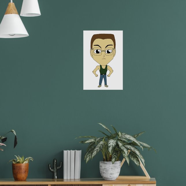 Poster chibi   (Sala de Estar 1)