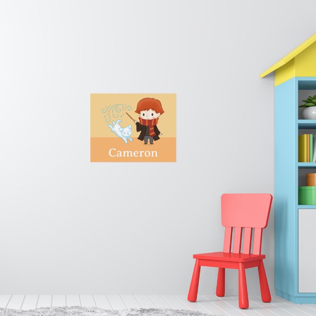 Poster Chibi Ron Weasley Patronus (Berçário 1)