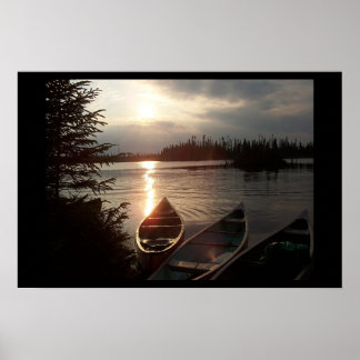 Pôster Chibougamau Canoes