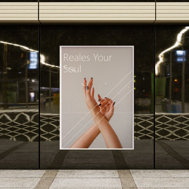 Poster Chic Spa Wellness Design (Criador carregado)