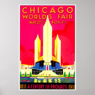 Poster Chicago 1911 World Fair